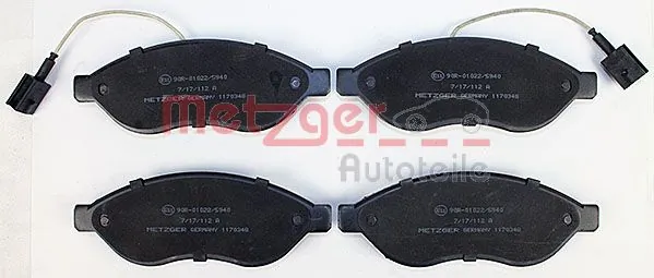 Compre 77366018 Fiat/Alfa/Lancia Sapatas do freio dianteiras de disco