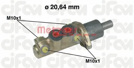 Cilindro mestre do freio para Renault Megane SCENIC JA0, JA1
