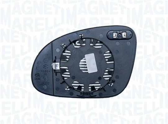 182209047130 Magneti Marelli Elemento espelhado do espelho de retrovisão direito