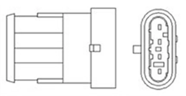 570215A ERA Benelux Sonda lambda, sensor de oxigênio