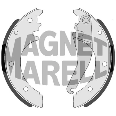 Compre 12999529VT Wabco Sapatas do freio traseiras de tambor
