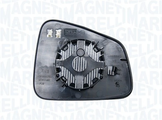 Elemento espelhado do espelho de retrovisão esquerdo 1426674 General Motors