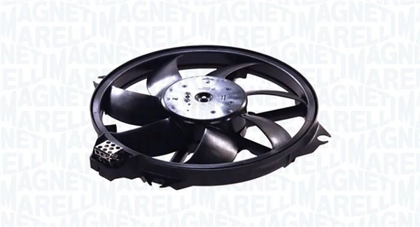 Ventilador elétrico de esfriamento montado (motor + roda de aletas) Renault Fluence L3