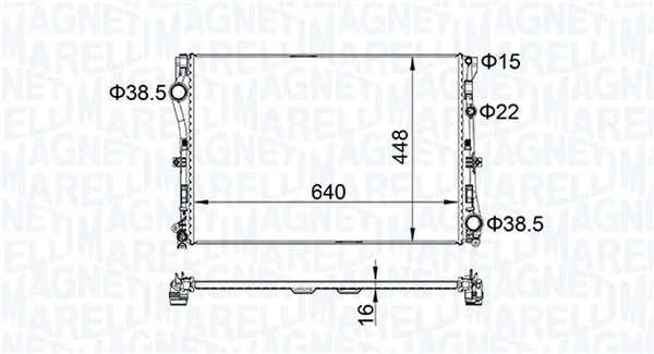 350213205400 Magneti Marelli
