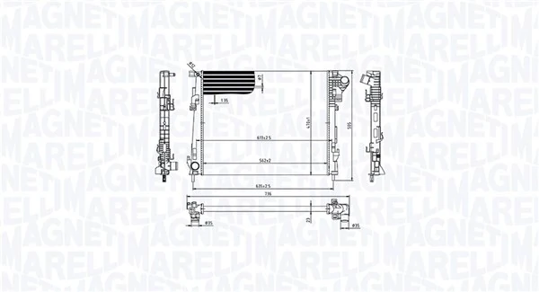 350213213600 Magneti Marelli
