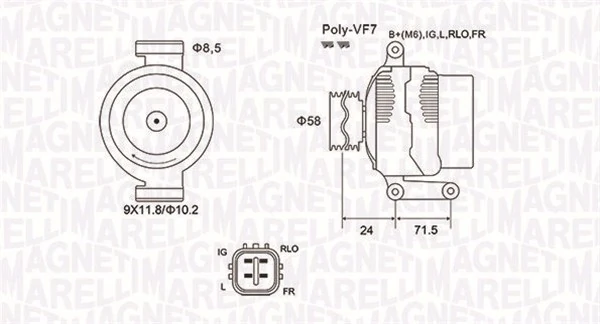 063731965010 Magneti Marelli