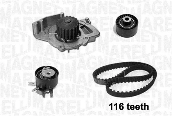 Compre Correia do mecanismo de distribuição de gás, kit Ford Kuga 1