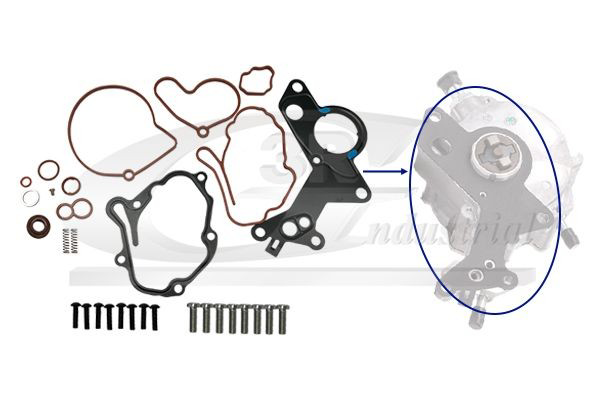 74700 3RG Kit de reparação da bomba de vácuo