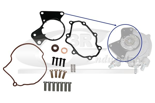 74703 3RG Kit de reparação da bomba de vácuo