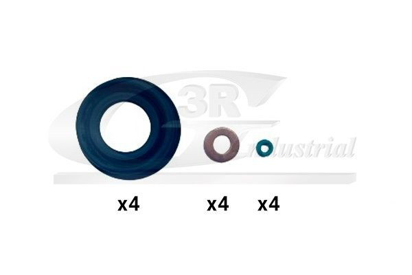 87204 3RG Vedante anular de tubo de ligação de retorno de mangueira do injetor