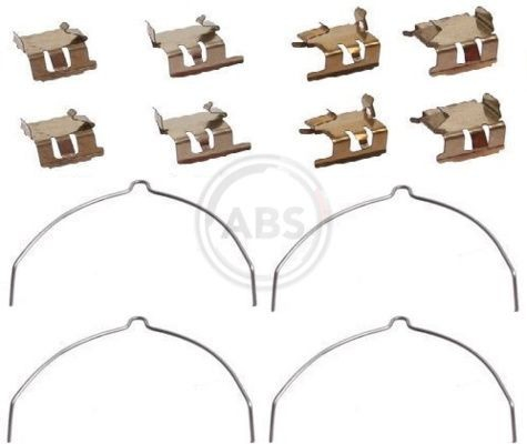 Compre Kit de molas de fixação de sapatas de disco dianteiras Toyota Avensis 1