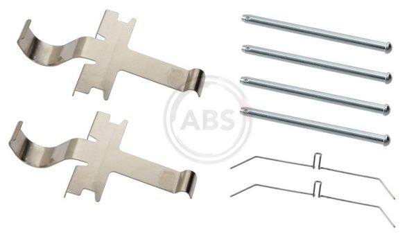 Kit de molas de fixação de sapatas de disco dianteiras Toyota Hilux  KUN25