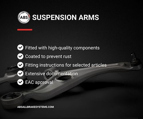 Braço oscilante superior direito de suspensão traseira ABS 211783 preço, a partir de 52,57 USD