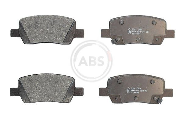  Sapatas do freio traseiras de disco KIA Sorento IV SUV (MQ4, MQ4A) (2020 - 2026) IV