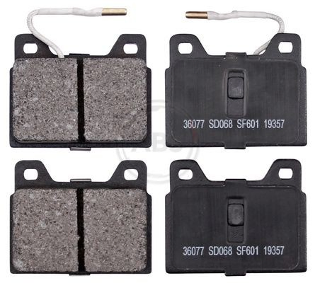 Sapatas do freio traseiras de disco Peugeot 505 preço, a partir de 28,99 USD