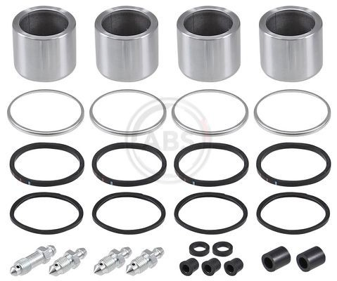  Kit de reparação de suporte do freio dianteiro Ford Transit III ônibus (V) (1977 - 1986) III