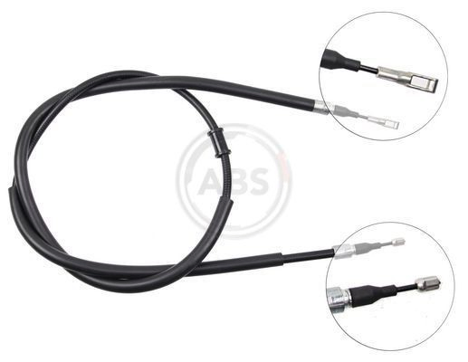  Cabo do freio de estacionamento traseiro esquerdo Audi 80 B4 sedan (8C2) (1991 - 1994) B4