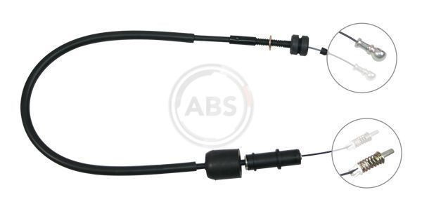  Cabo/pedal de gás (de acelerador) Opel Corsa A TR sedan (S83) (1982 - 1993) A TR