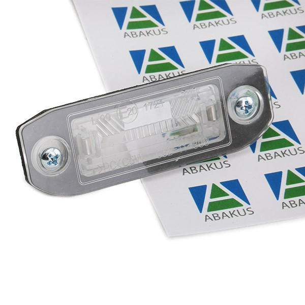 Lanterna da luz de fundo de matrícula traseira para Volvo V50  MW