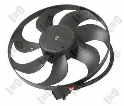 Ventilador elétrico de esfriamento montado (motor + roda de aletas) para Skoda Octavia I A4 1U5