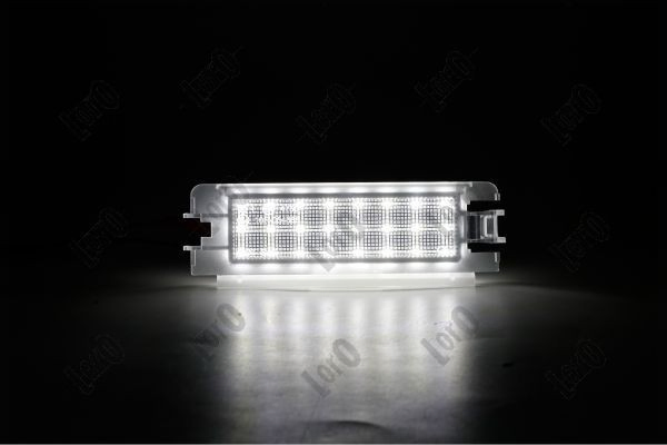  Lanterna da luz de fundo de matrícula traseira Renault SANDERO II STEPWAY hatchback (B8) (2012 - 2026) II STEPWAY