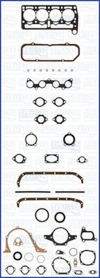 Kit de vedantes de motor completo Ajusa 50008200