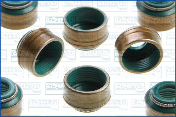 Compre 57004500 Ajusa Vedação de válvula (coletor de óleo), admissão/escape, kit para um motor