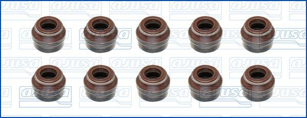 Vedação de válvula (coletor de óleo), admissão/escape, kit para um motor Ajusa 57005000