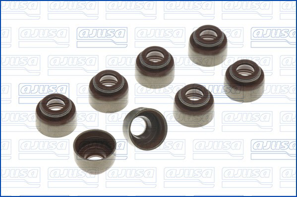 Compre 57005600 Ajusa Vedação de válvula (coletor de óleo), admissão/escape, kit para um motor