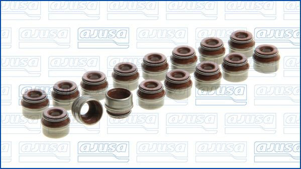 Compre 57013800 Ajusa Vedação de válvula (coletor de óleo), admissão/escape, kit para um motor