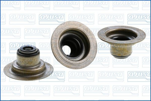 57017300 Ajusa Vedação de válvula (coletor de óleo), admissão/escape, kit para um motor