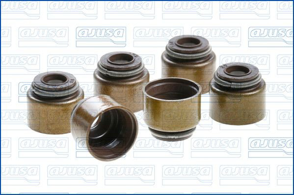 Vedação de válvula (coletor de óleo), admissão/escape, kit para um motor Ajusa 57018800