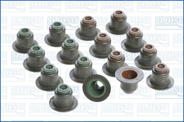 Vedação de válvula (coletor de óleo), admissão/escape, kit para um motor BE8Z6571C Ford