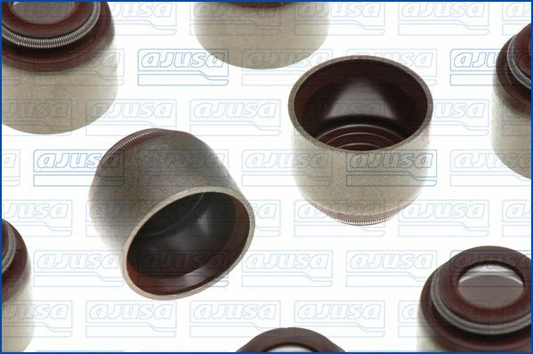 Compre 57023700 Ajusa Vedação de válvula (coletor de óleo), admissão/escape, kit para um motor
