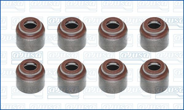 Vedação de válvula (coletor de óleo), admissão/escape, kit para um motor Ajusa 57023700 preço, a partir de 7,16 USD
