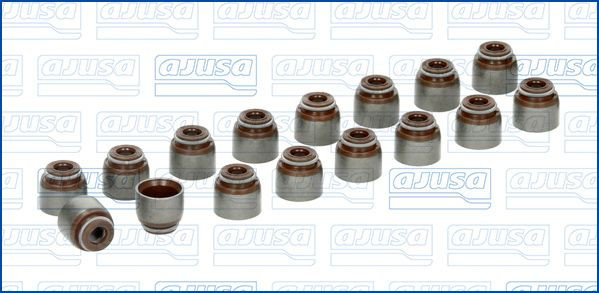 Vedação de válvula (coletor de óleo), admissão/escape, kit para um motor Ajusa 57024800