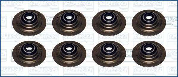 57025100 Ajusa Vedação de válvula (coletor de óleo), admissão/escape, kit para um motor