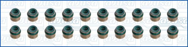Vedação de válvula (coletor de óleo), admissão/escape, kit para um motor 57025500 Ajusa