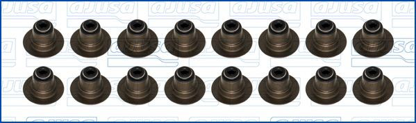 Vedação de válvula (coletor de óleo), admissão/escape, kit para um motor 57027400 Ajusa