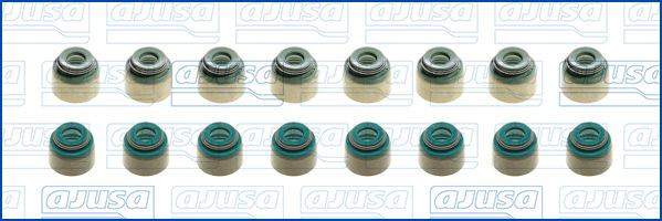 Vedação de válvula (coletor de óleo), admissão/escape, kit para um motor 57030200 Ajusa