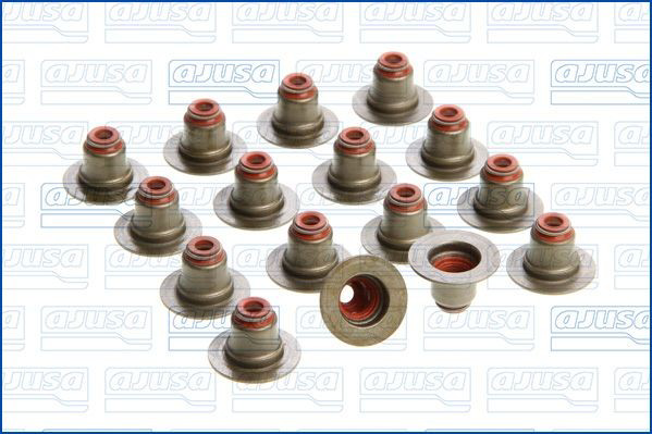 Compre 57030900 Ajusa Vedação de válvula (coletor de óleo), admissão/escape, kit para um motor