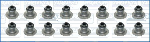 Vedação de válvula (coletor de óleo), admissão/escape, kit para um motor 57036600 Ajusa