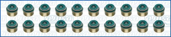 Compre 57040700 Ajusa Vedação de válvula (coletor de óleo), admissão/escape, kit para um motor