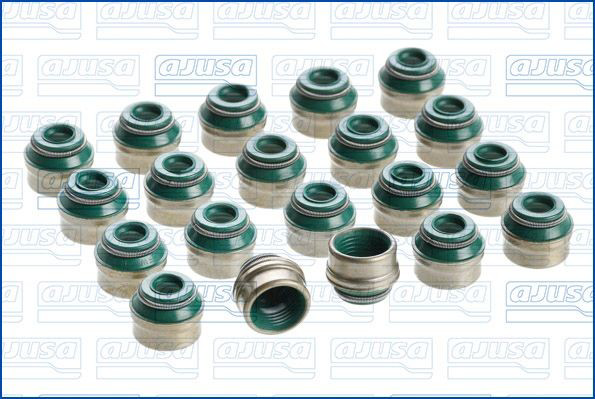 Vedação de válvula (coletor de óleo), admissão/escape, kit para um motor Ajusa 57040700