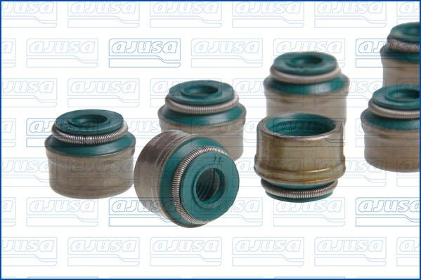 Compre 57042000 Ajusa Vedação de válvula (coletor de óleo), admissão/escape, kit para um motor
