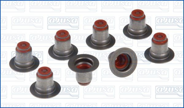 Compre 57042300 Ajusa Vedação de válvula (coletor de óleo), admissão/escape, kit para um motor