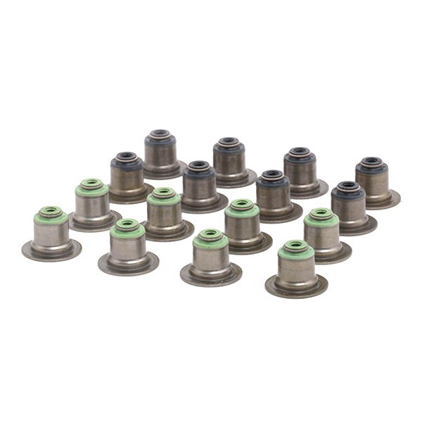 Compre 57043100 Ajusa Vedação de válvula (coletor de óleo), admissão/escape, kit para um motor