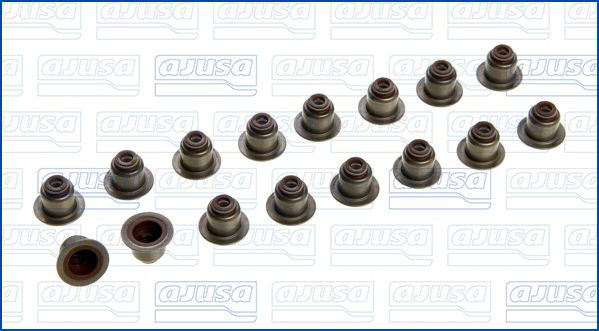 Compre 57046900 Ajusa Vedação de válvula (coletor de óleo), admissão/escape, kit para um motor