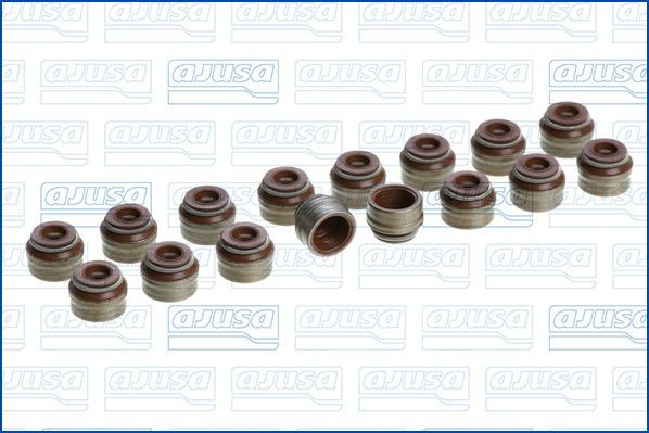 57047900 Ajusa Vedação de válvula (coletor de óleo), admissão/escape, kit para um motor