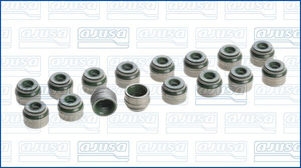 Vedação de válvula (coletor de óleo), admissão/escape, kit para um motor 57049900 Ajusa